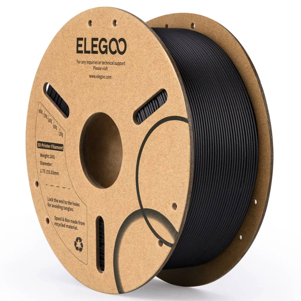 Elegoo PLA-CF Carbon Fiber Black 1,75mm / 1.000g