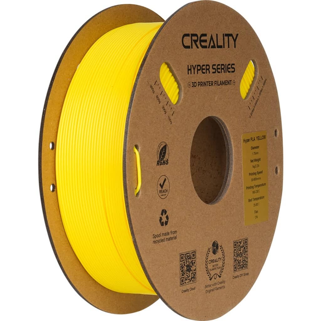 Creality Hyper PLA Yellow, 1.75 mm / 1000 g